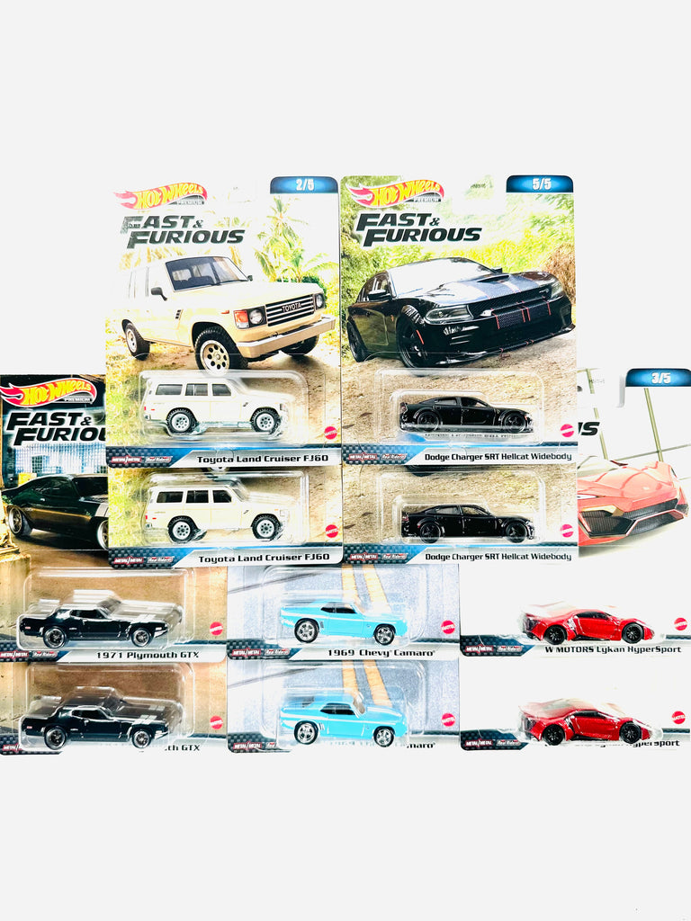 2023 Hot Wheels Fast & Furious EXCLUSIVE Full Set Of 10 Car Series 3 In Hand