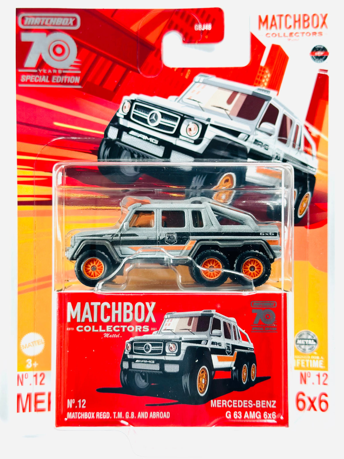 MATCHBOX 2023 COLLECTORS SERIES CASE S MERCEDES-BENZ G 63 AMG 6X6