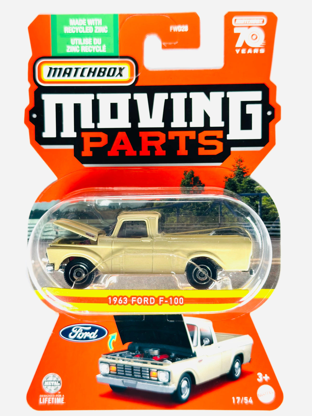 MATCHBOX 2023 MOVING PARTS CASE D 1963 FORD F-100