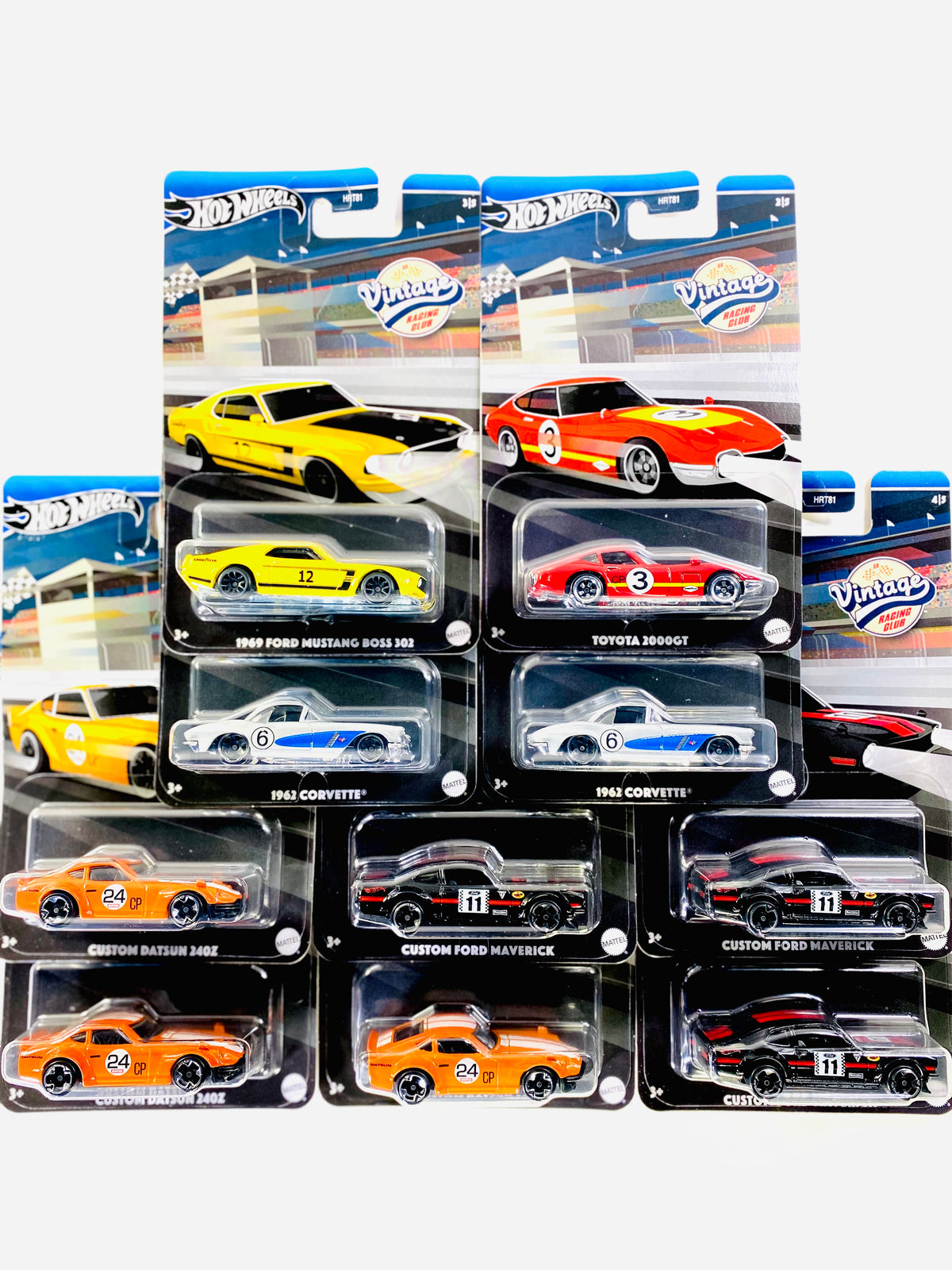 Hot Wheels 2024 Vintage Racing Club Factory Sealed Case B (10