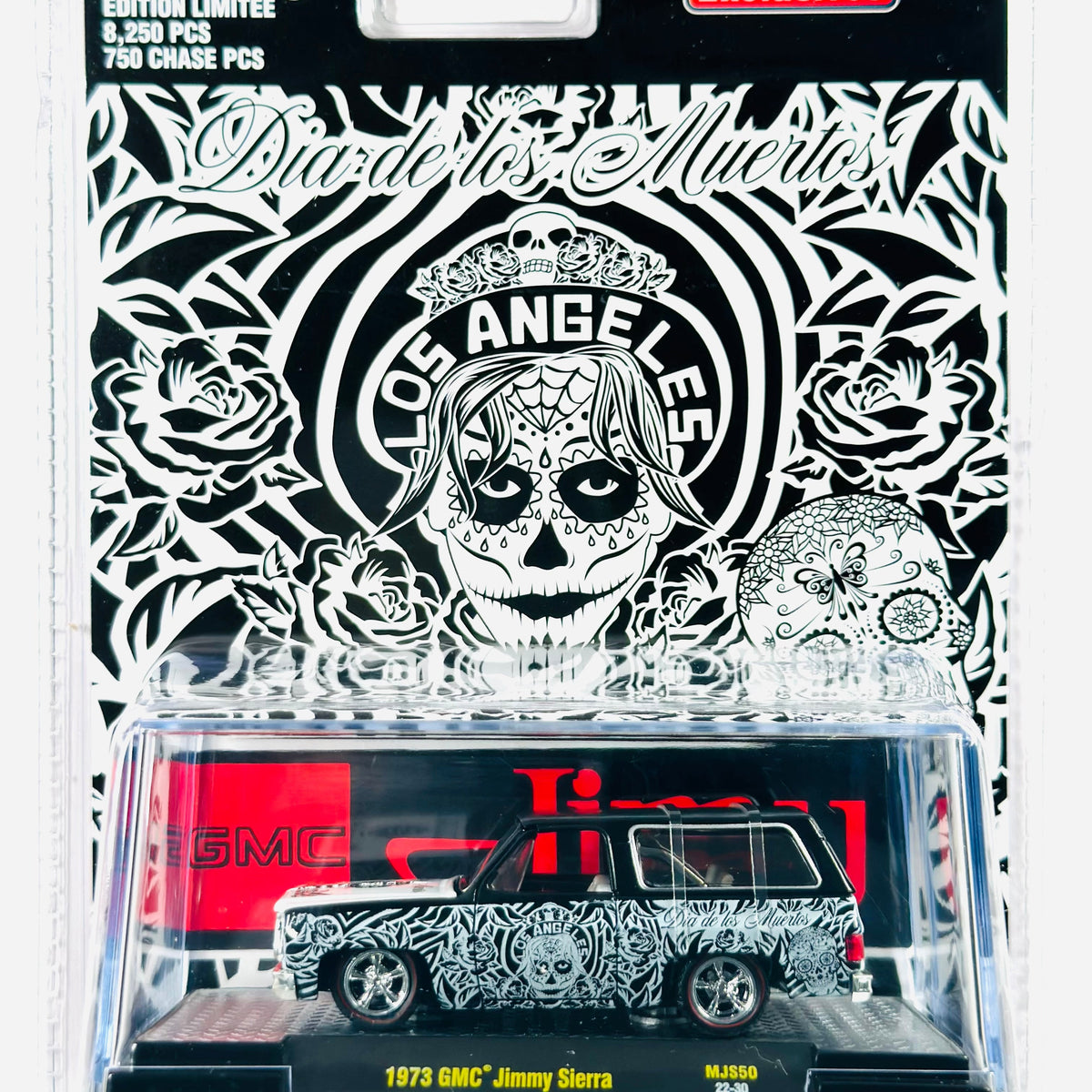 M2 MACHINES MIJO EXCLUSIVE 1973 CHEVY GMC JIMMY DIA DE LOS MUERTOS 2022