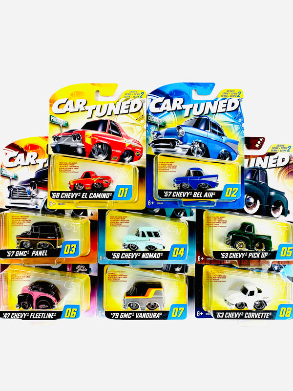 Car Tuned Series 2 Set (8 Cars)