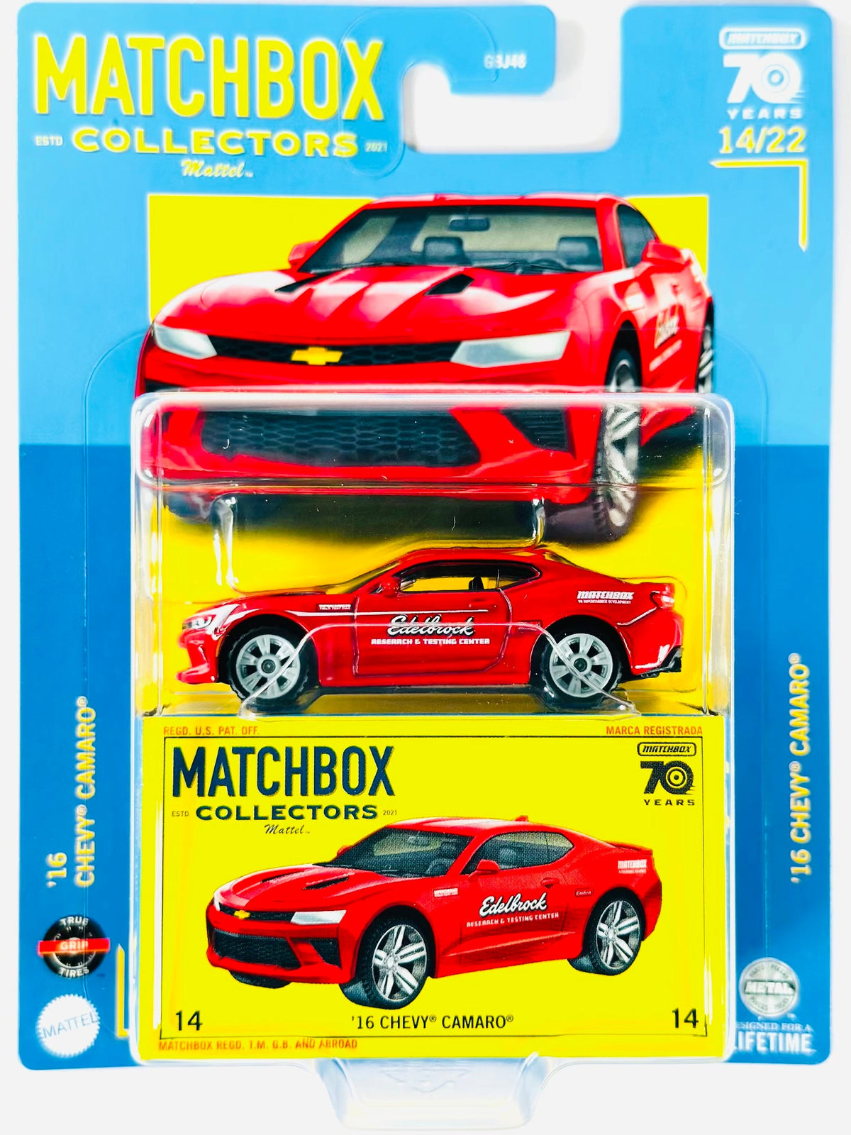 Matchbox 2023 Collectors Series Case U Edelbrock '16 Chevy Camaro ...