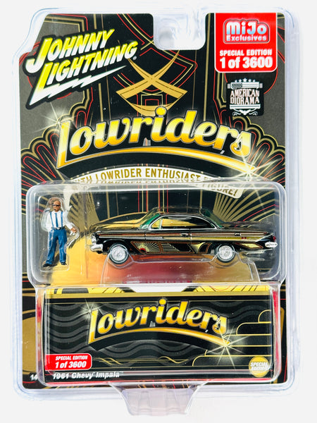 JOHNNY LIGHTNING MIJO EXCLUSIVE 1961 CHEVY IMPALA LOWRIDER W