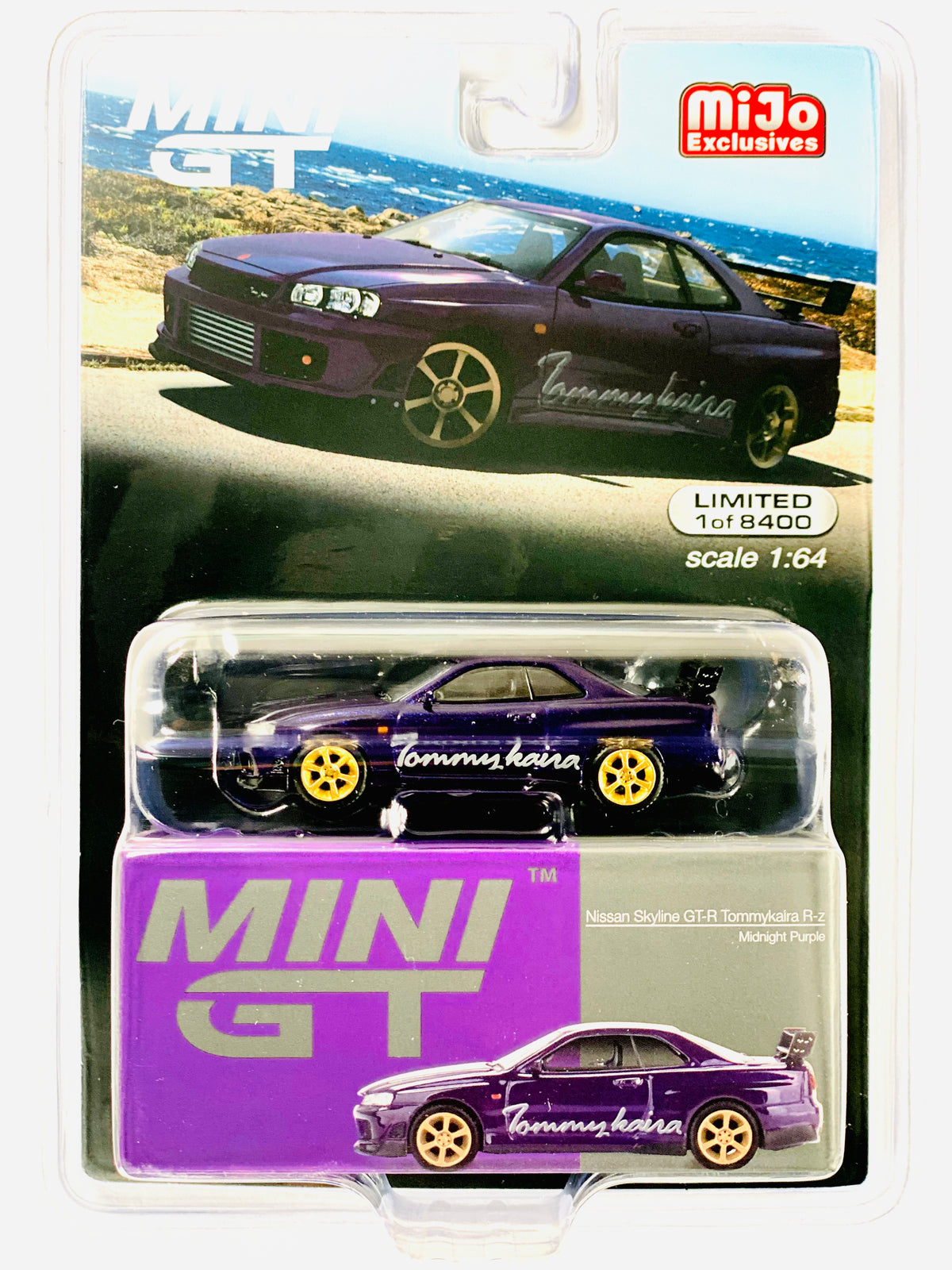 Mini GT Mijo Exclusives Nissan Skyline GT-R Tommykaira R-z 