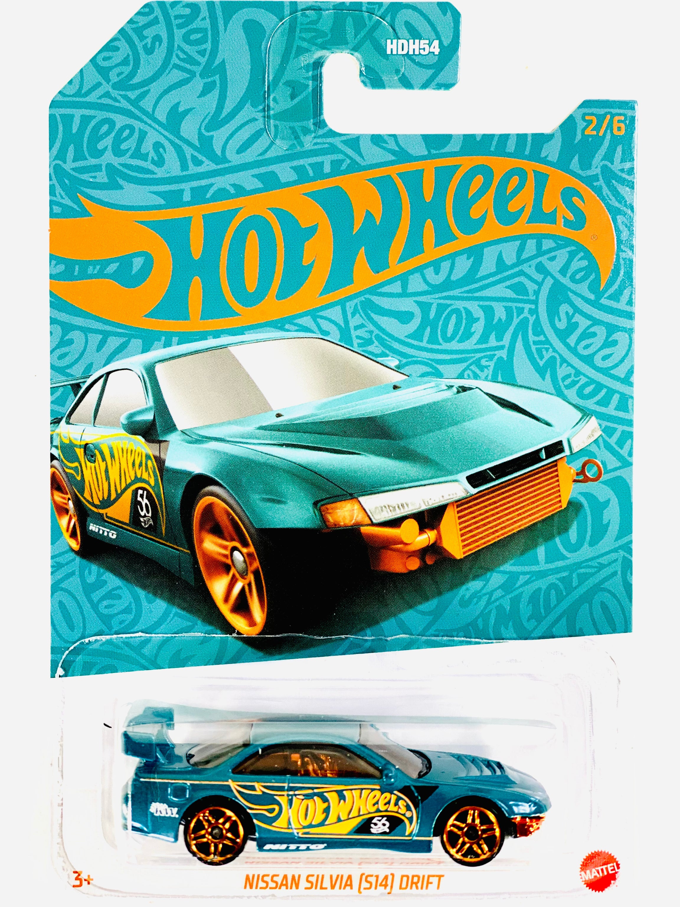 Hot Wheels 2024 Pearl And Chrome Nissan Silvia S14 Drift 26 Jcardiecast 3802