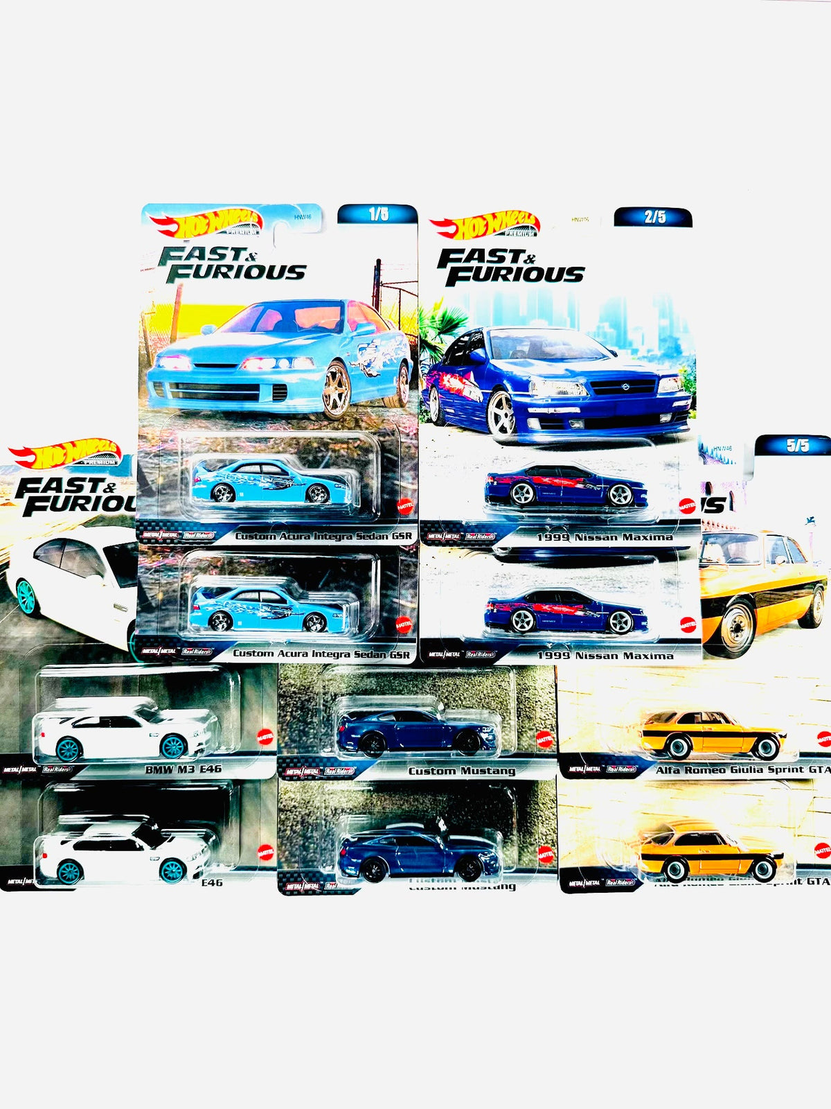 Hot Wheels 1:64 Fast & Furious Factory Sealed Case - 2023 C Assortment