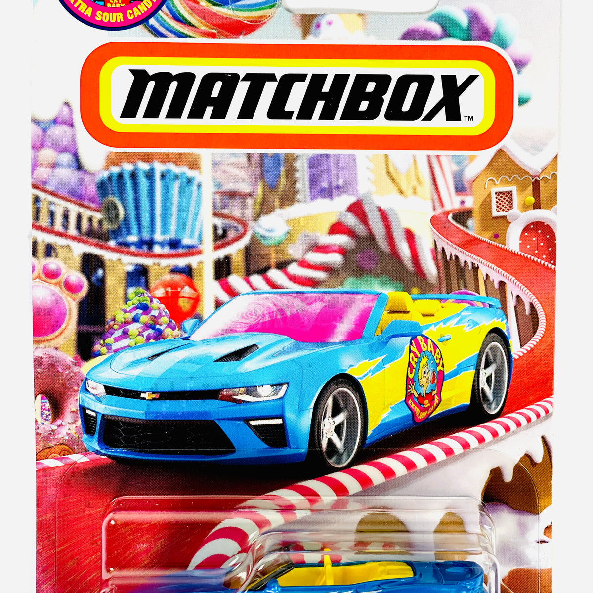 Matchbox 2024 Candy Case B Cry Baby '16 Chevy Camaro Convertible (5/6 ...