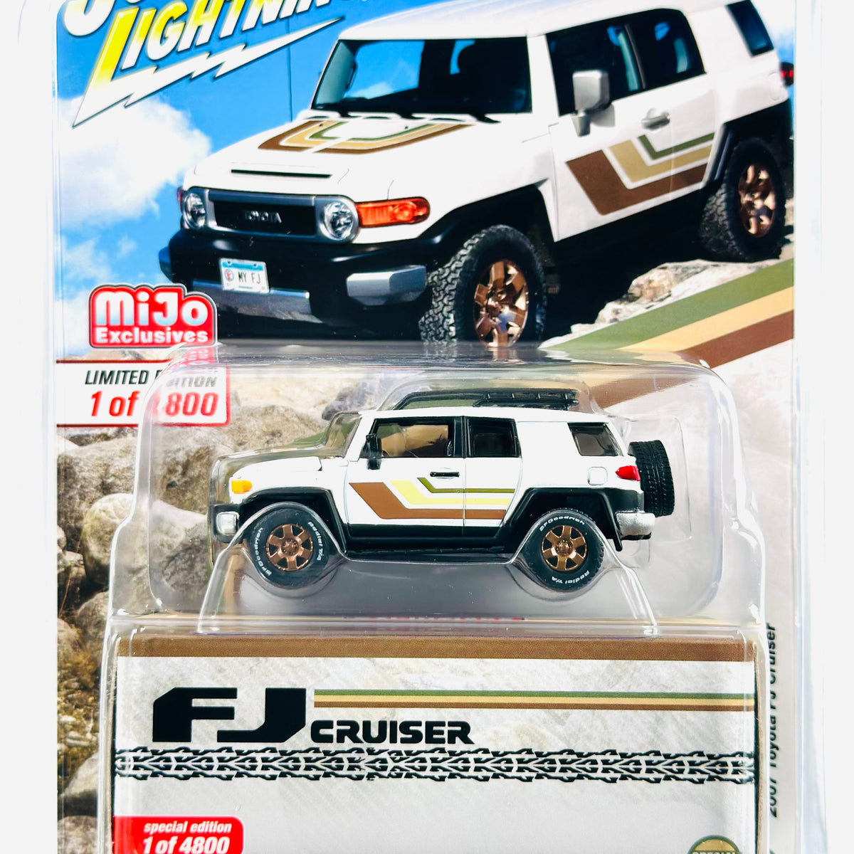 JOHNNY LIGHTNING MIJO EXCLUSIVE 2007 TOYOTA FJ