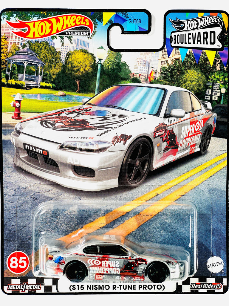 Hot Wheels 2023 Boulevard Nissan Silvia (S15 Nismo R-tune