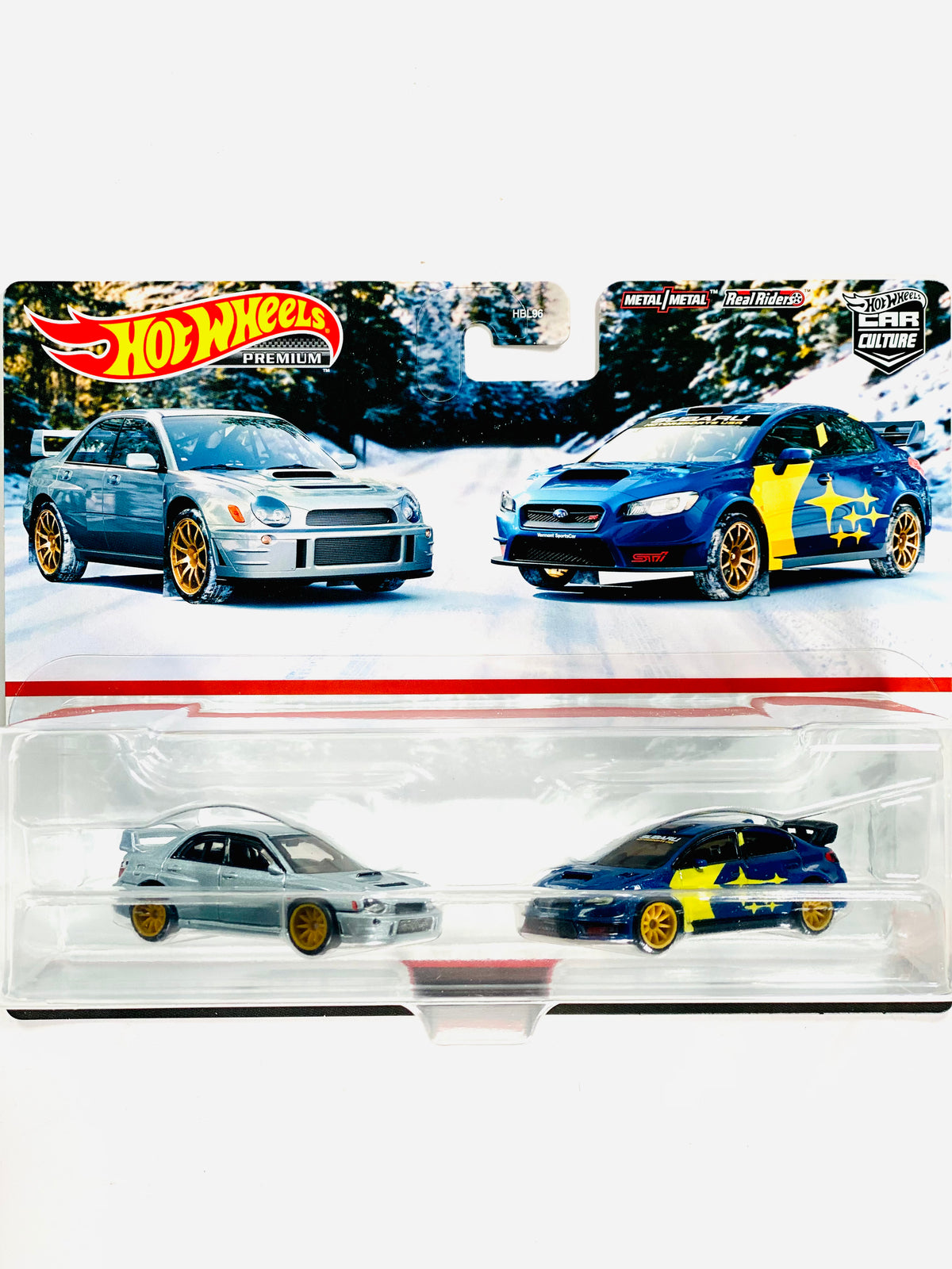 Hot Wheels 2024 Target Exclusive 2 Pack Subaru Impreza WRX & '16 Subar