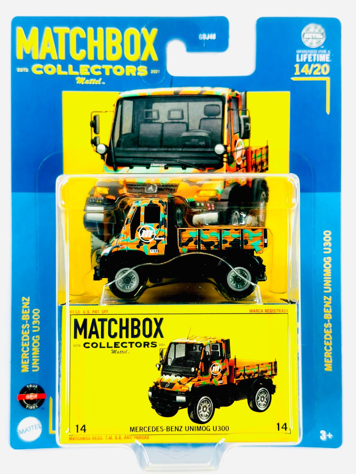 Matchbox 2024 Collectors Series Case Y Mercedes Benz Unimog U300 Jcardiecast