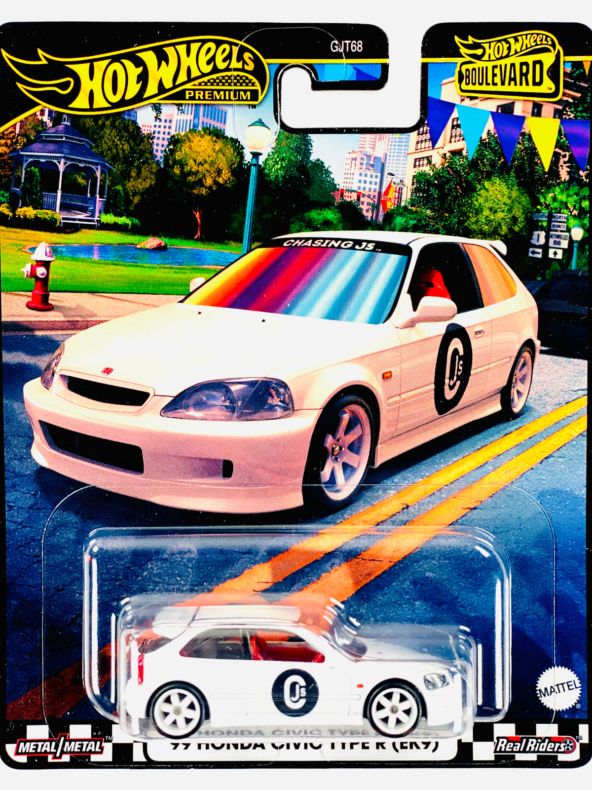 6x 2023 Hot popular Wheels Neon Speeders ’99 Honda Civic Type R (EK9) & ’17 Nissan GT-R