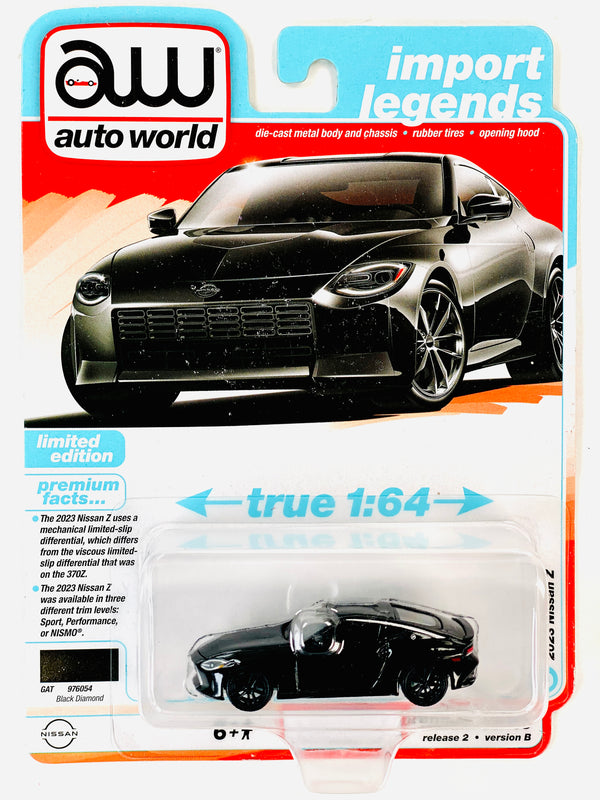 Auto World Import Legends 2023 Nissan Z Black Diamond