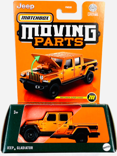 Matchbox 2024 Moving Parts Case R Jeep Gladiator Jcardiecast