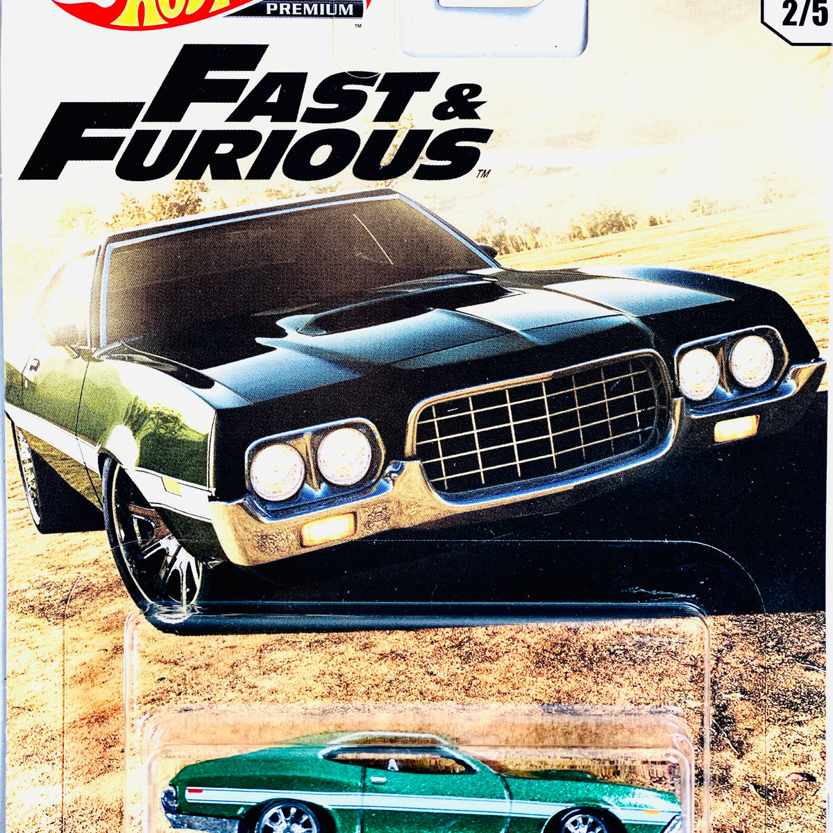 Hot Wheels 2020 Fast Furious Motor City Muscle 72 Ford Gran Torino Jcardiecast