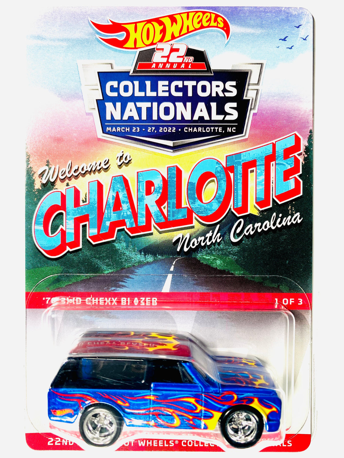 Hot Wheels 2022 22nd Collectors Nationals Convention Charlotte, NC '70 –  Jcardiecast