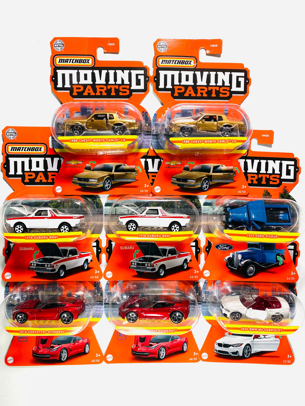 Matchbox cars spares online