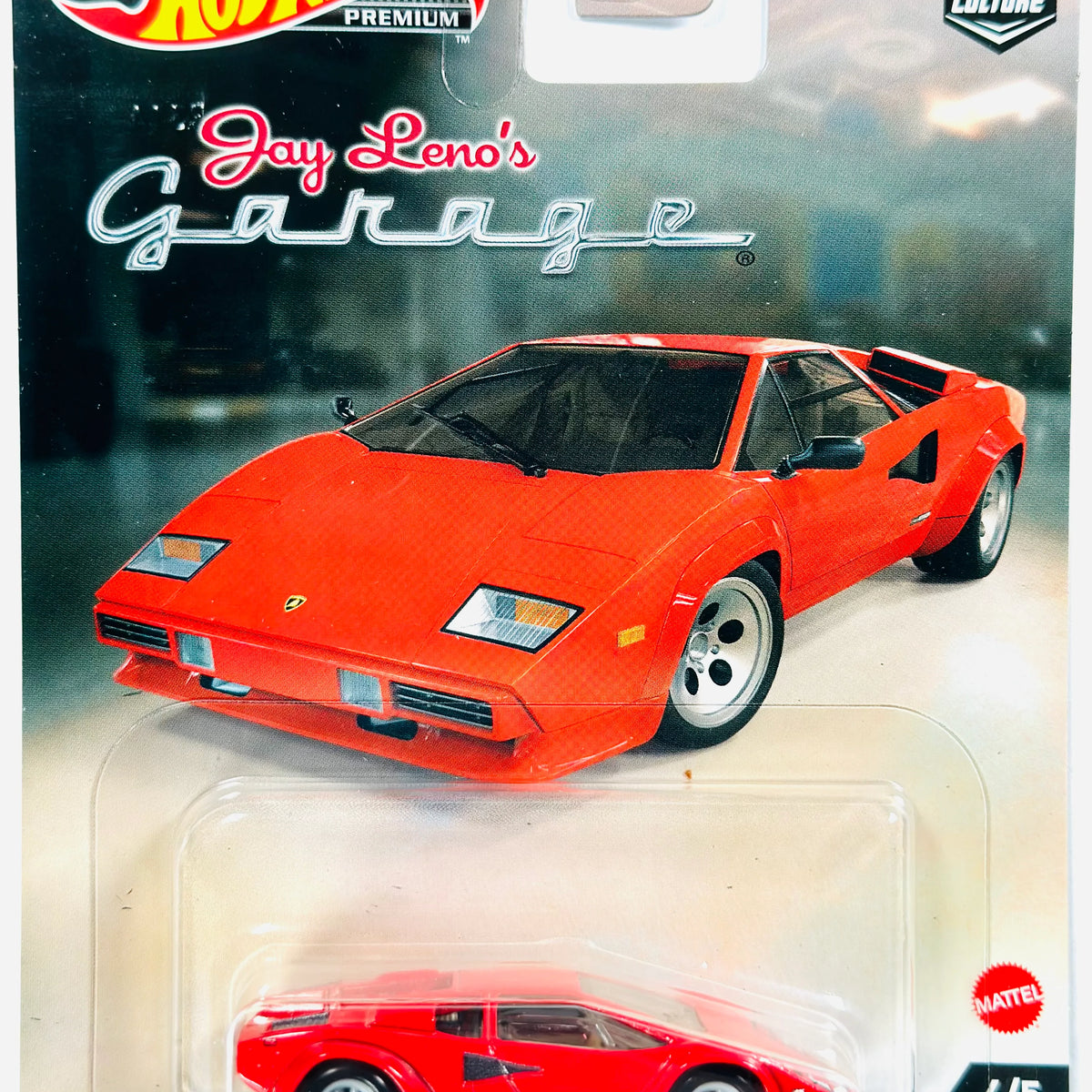 Hot Wheels Premium Car Culture Jay Leno Lamborghini Chase fashion